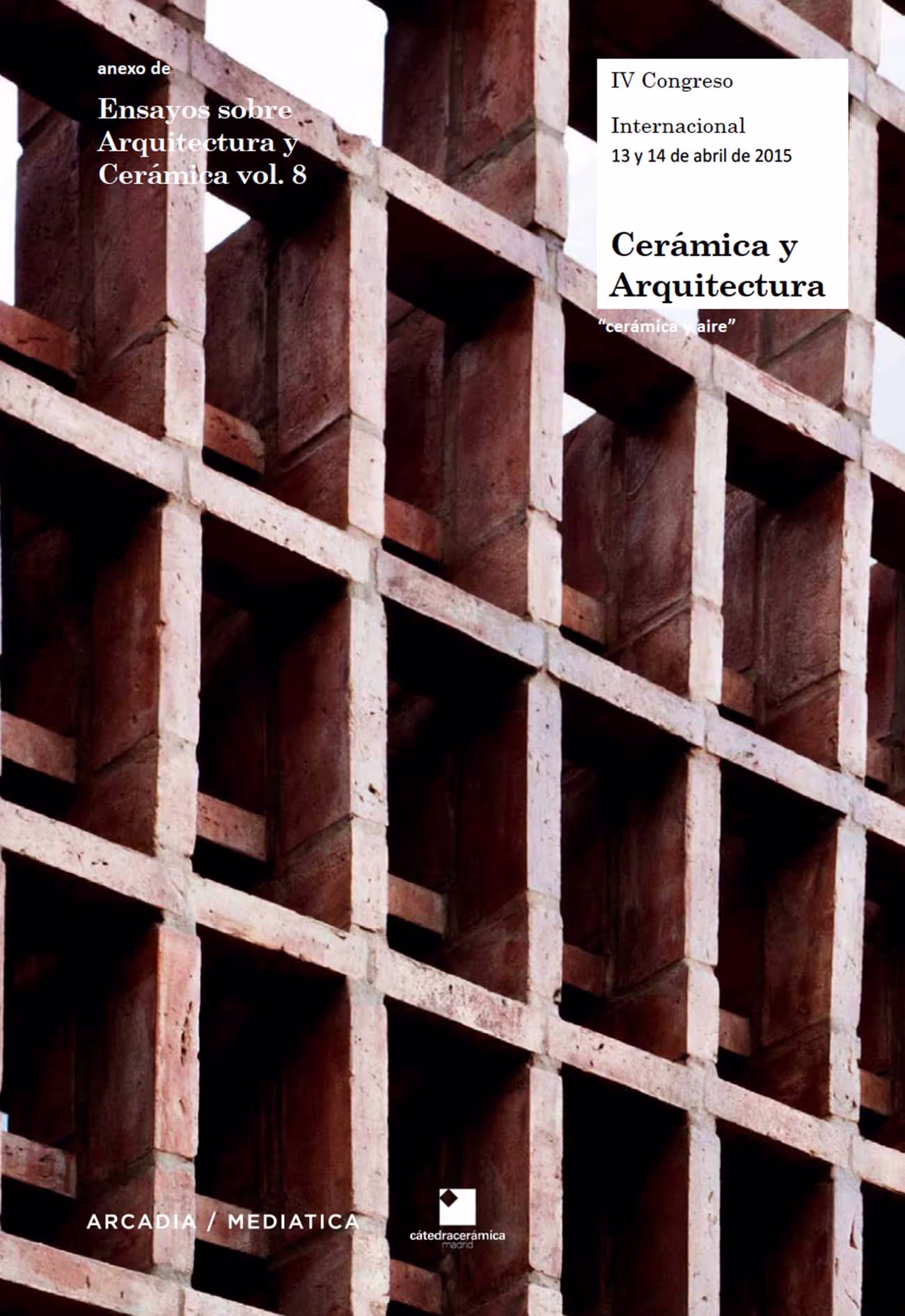 Portada de Anexo de Ensayos. Vol. 8