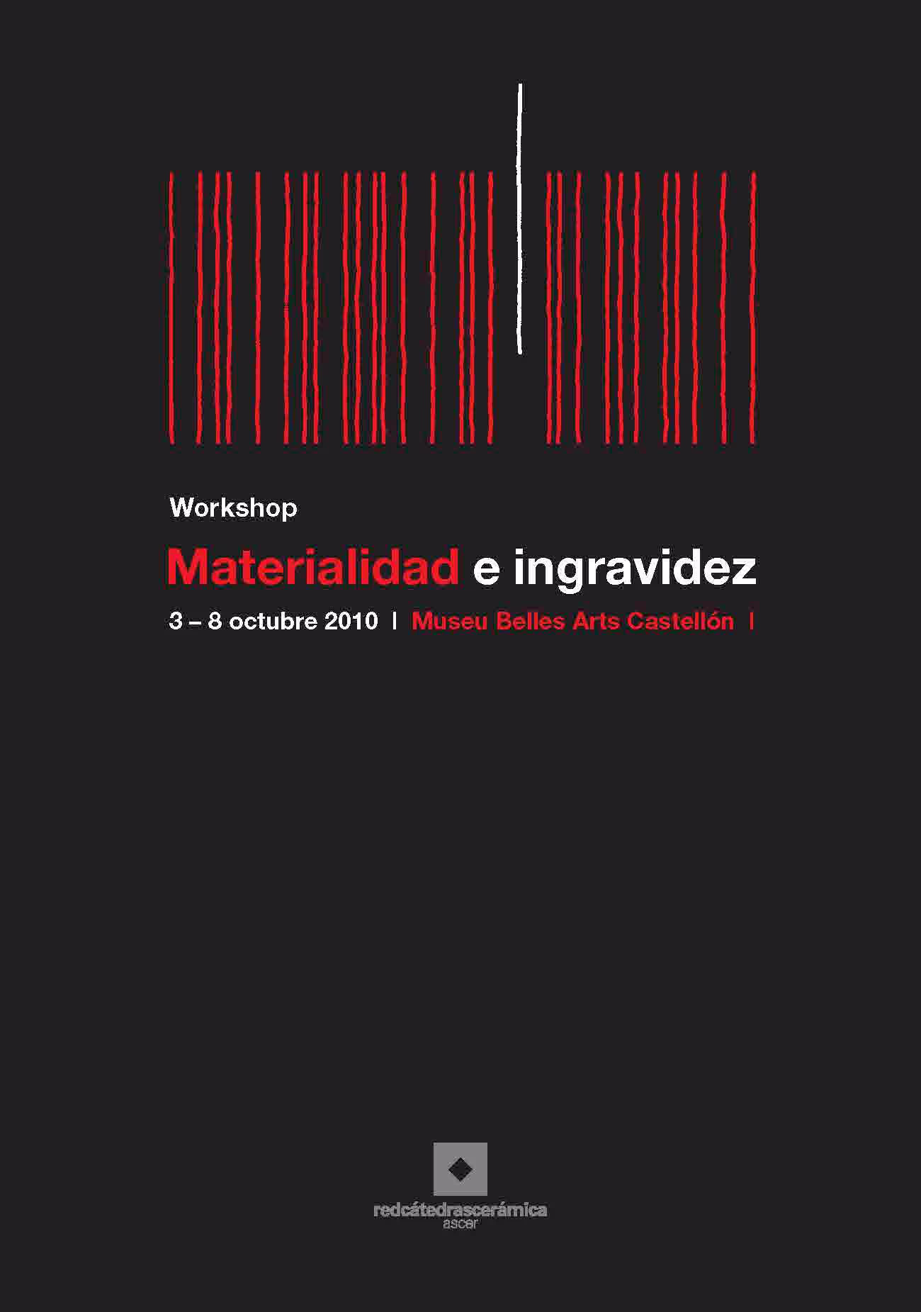 Portada de Materialidad e ingravidez